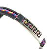 Les Trésors De Lily [M1932] - Bracelet acier 'Rhodes' noir multicolore