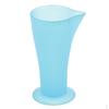 Blue Plastic Reusable Hairstyle Salon Hair Tint Dye Coloring Measuring Cup