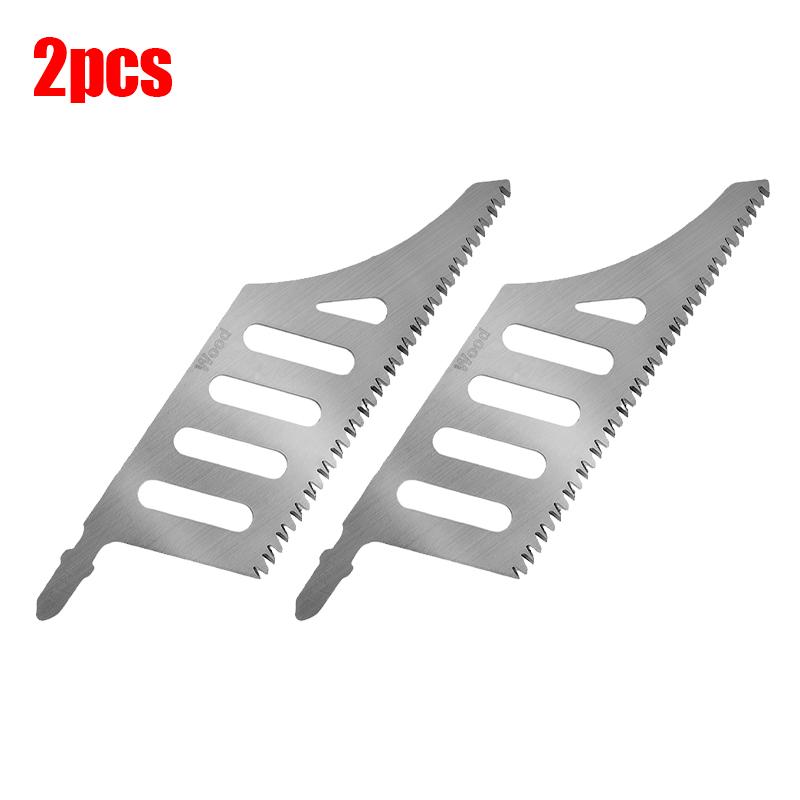 Heavy Duty Stainless Steel Jigsaw Blade T-Shank Scroll Cut Saws Blades Coarse Teeth for Wood Aluminum Tight Spaces Cutting Tools