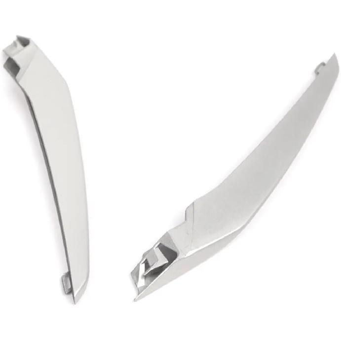 Left Right Front Bumper Fog Light Lamp Cover Bezel Grille W/Chrome Trim Compatible with BMW 3 Series F30 F31 11-17 51117300737 51117300738(Pair)