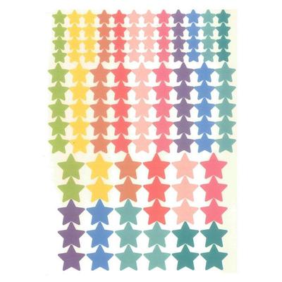Stickers - CTOP - Pastel Stars - 246 Pieces - Mixed