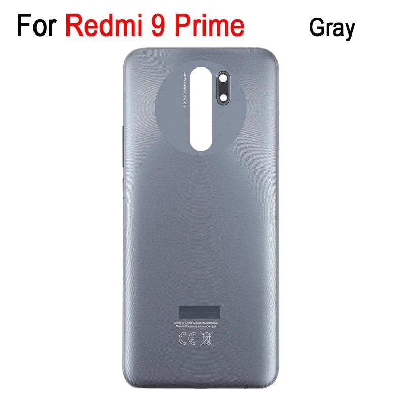 Parts OEM Plastic Battery Back Cover For Xiaomi Redmi 9 / Redmi 9 Prime Phone Rear Cover Repair Replacement Part