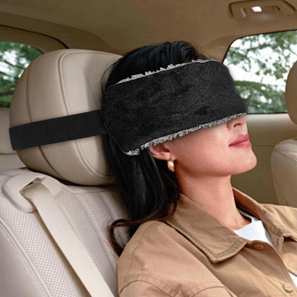 Adjustable Travel Eyemask Multi-functional Neck Pillow Travel Essentials Head Support Strap Cars