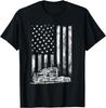 Lustiges Trucker American Flag LKW-Fahrer T-Shirt LKW-Fahrer Geschenk Unisex T-Shirt