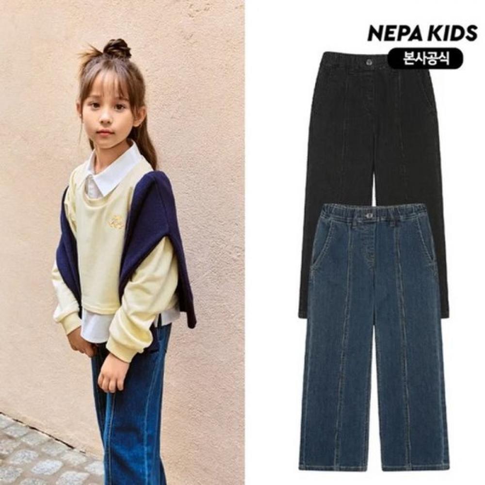 Nepa Kids Girls Denim Pants Kl61605 BLACK DENIM(C03)/120