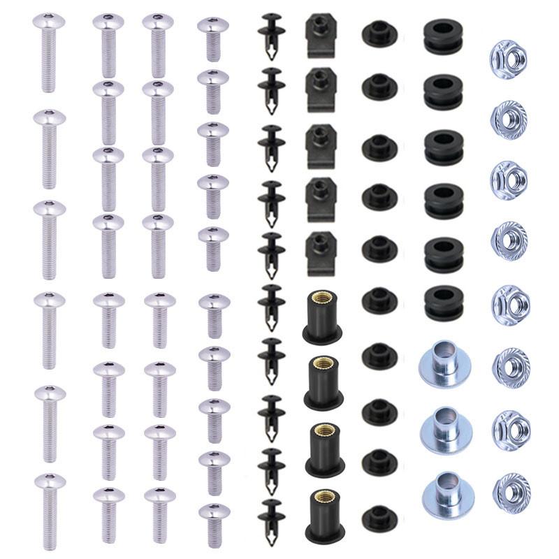 Motorcycle Fairing Bolt Kit Stainless Steel for Honda CBR600RR F5 2003-2006 Motorcycle Screws Fasteners