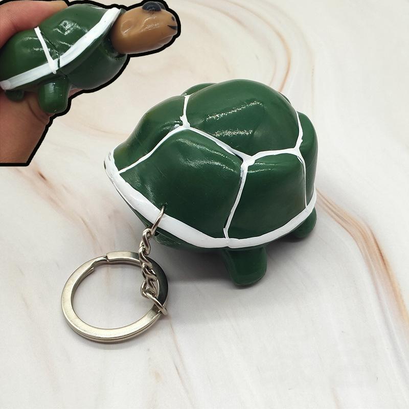 Pop Up Kaplumbağa Sıkma Oyuncakları İtme Dikkat Eksikliği Hiperaktivite Bozukluğu DEHB OKB Stres Giderici Anahtarlık Fidget Oyuncakları Çocuklar İçin Komik Stres Topu Yetişkin oyuncakları