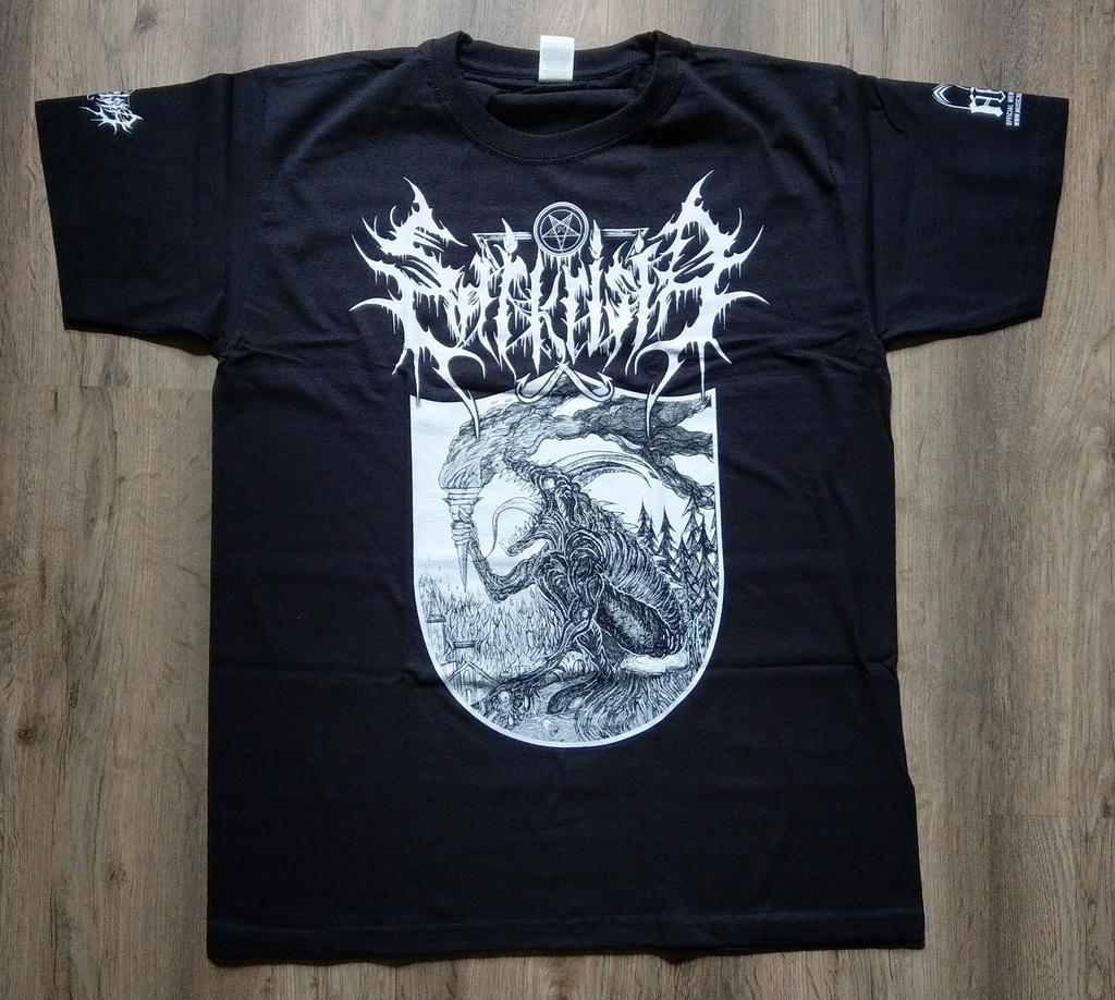 SARKRISTA - Black Devouring Flames (T-Shirt) Officially Licensed