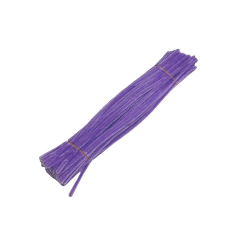 Chenille Stems [Zinc Art] Macaron Wool Strips for DIY Children's Toy and Bouquet Crafts.