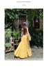 Yellow Retro French A-line Summer Dress with Square Neck and Spaghetti Straps Plus Size
