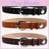Punk Style Women Belt With Pu Material And Alloy Buckle For Street Fashion And Casual Wear