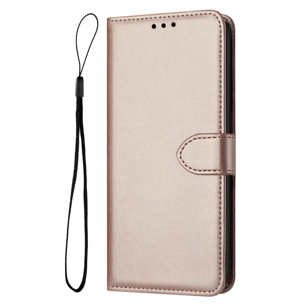 For Samsung Galaxy A06 4G Wallet Phone Case Leather Stand Cover with Strap