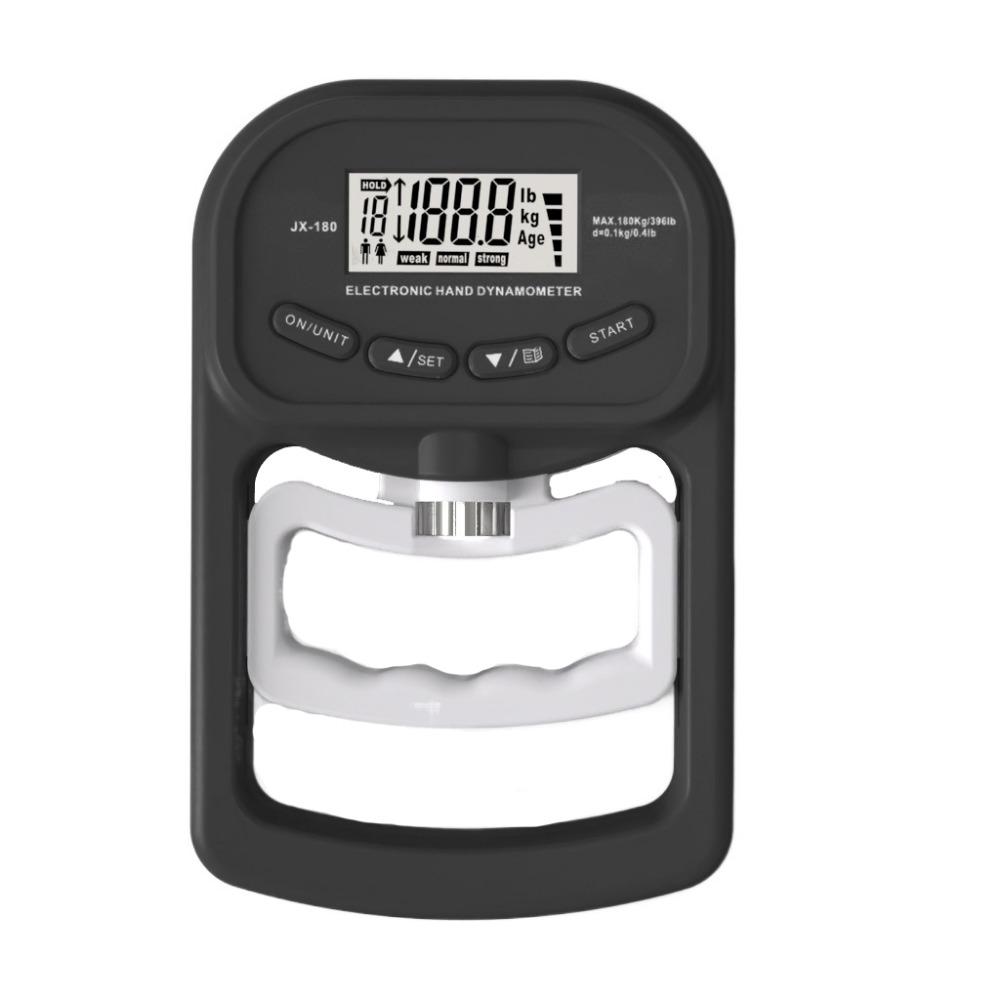 396Lbs/180Kg Digital Hand Dynamometer Electronic Grip Strength Measurement Meter  Home School