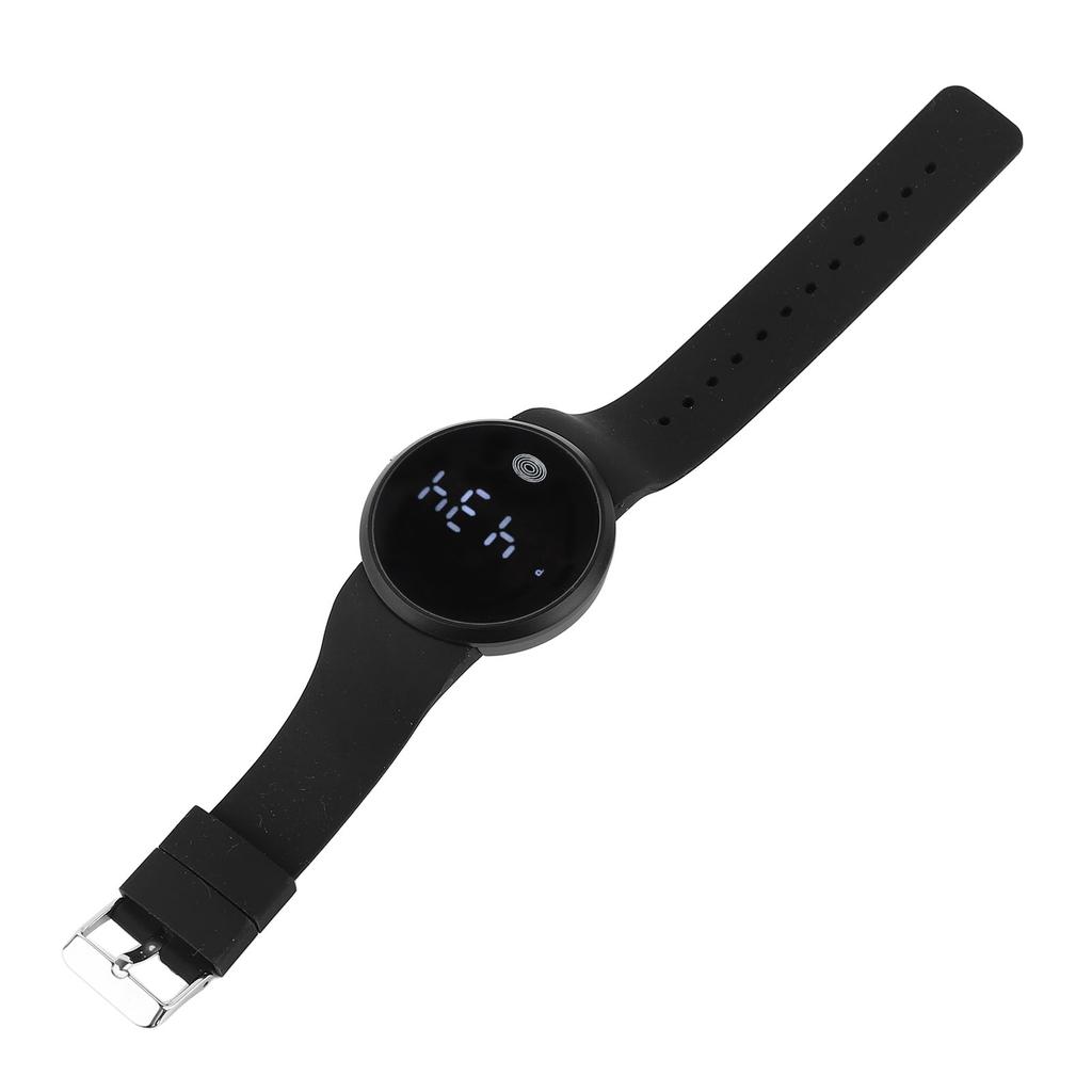 LED Watch Touch Screen Adjustable Stylish Couple Watch for Leisure Sports Business Parties