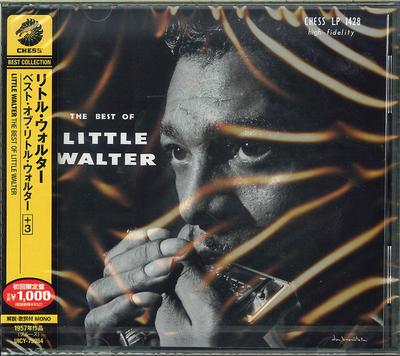 CD LITTLE WALTER  The Best Of Little Walter UICY75954 Chess 2013 Japan ObiBlues Used
