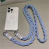 Crossbody Necklace Lanyard For Magsafe Magnetic Wireless Charging Case For iPhone 17 Air 16 15 11 12 13 14 Pro Max Clear Cover