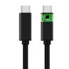 USB3.2 PD100W Type-C C Cable 5A Fast Charging 20GBps High-Speed Data Transfer Nylon Braid Jacket Aluminum Alloy Core Computer
