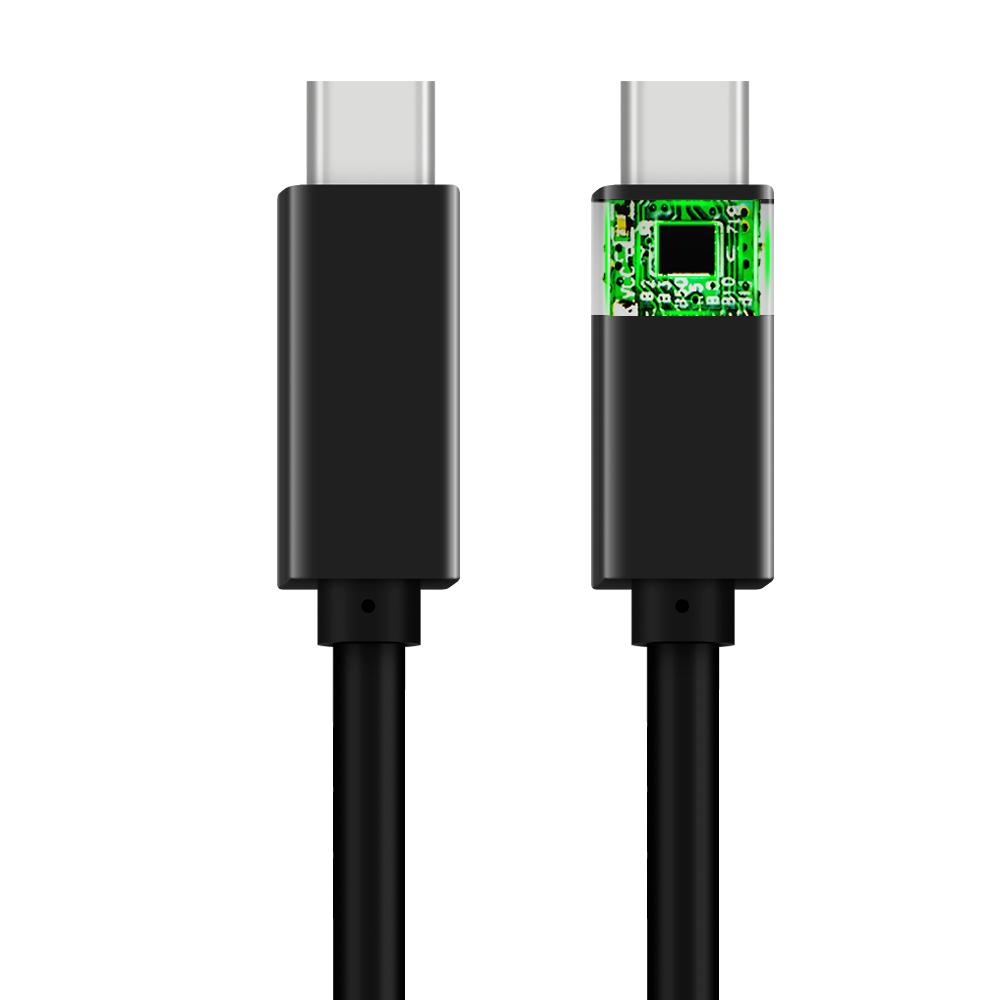 USB3.2 PD100W Type-C C Cable 5A Fast Charging 20GBps High-Speed Data Transfer Nylon Braid Jacket Aluminum Alloy Core Computer