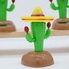 Schattig Auto Ornament, Schuddend Hoofd Ornament, Cactus Creatief Ornament, Auto Interieur Decoratie Accessoire, Woondecoratie Cadeau