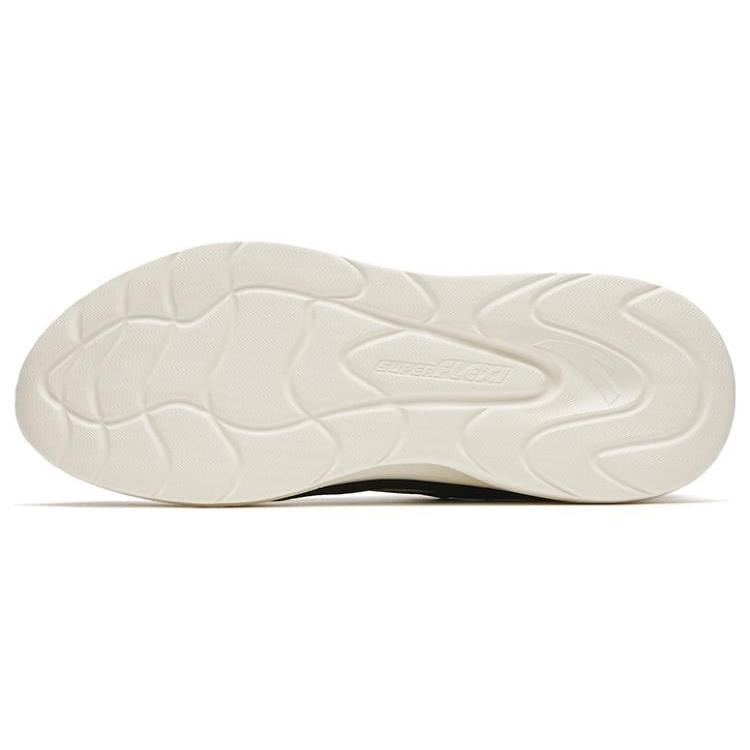 New Anta Traveler GZ Anti Slip Wear Resistant Low Top Casual Shoes Men's White Black 112328816-4