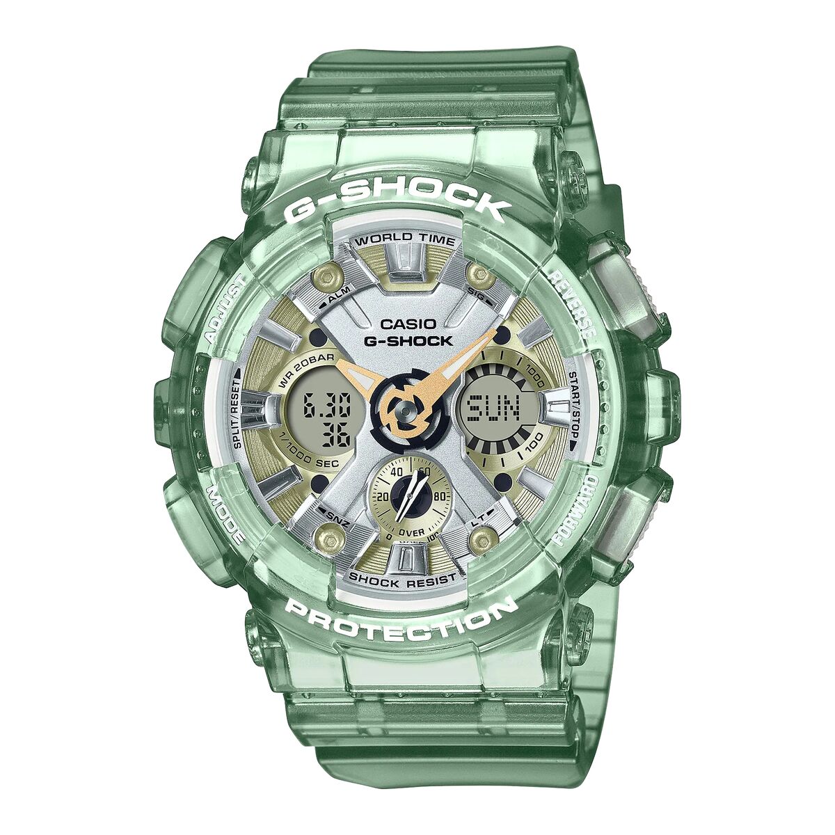 

Часы унисекс Casio GMA-S120GS-3AER (Ø 49 мм) TU прозрачный