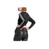 adidas Originals T-shirt Cropped a Maniche Lunghe Donna Top Nero IR9802