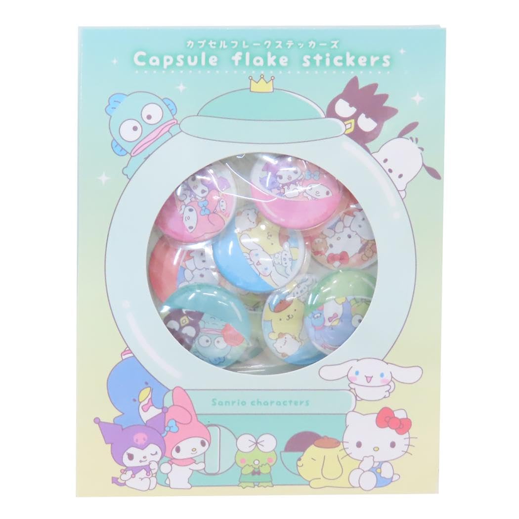 Sanrio Characters [Flake Stickers] Capsule Flake StickersAssemble Sanrio