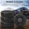 1/2/4PCS Polyester Car Auto Wheel Tire Cover Protector Car Spare Tire Cover Tyre Wheel Covers For Vehicles Dustproof Tire Bags