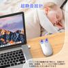 Kabelloses Bluetooth-Laden Hoch Hoch Kompatibel mit Maus, 5.2/3.0+2.4GHz, USB-A & USB-C, Schlank, Leise, Kompakt, Typ-C-Anschluss, Eingebauter Jiggler, 3 DPI,