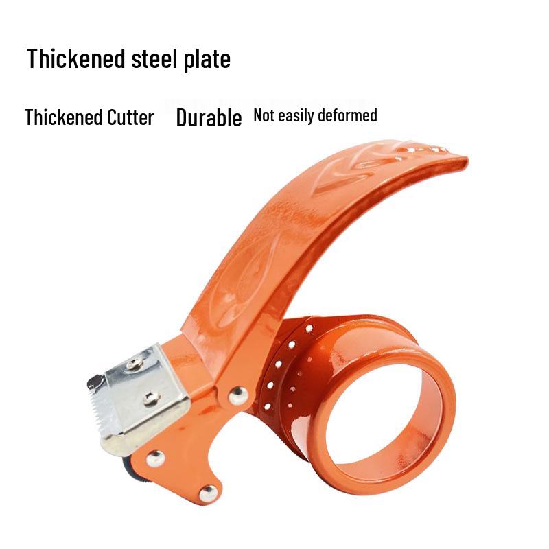 Handheld Transparent Tape Cutter for Carton Sealing & Packing