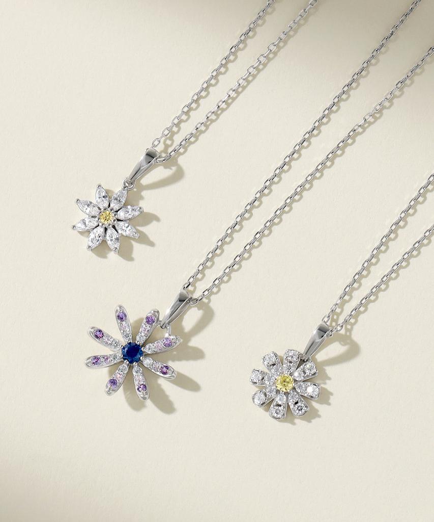 Mcel 14K Maylin Edelweiss Pendant