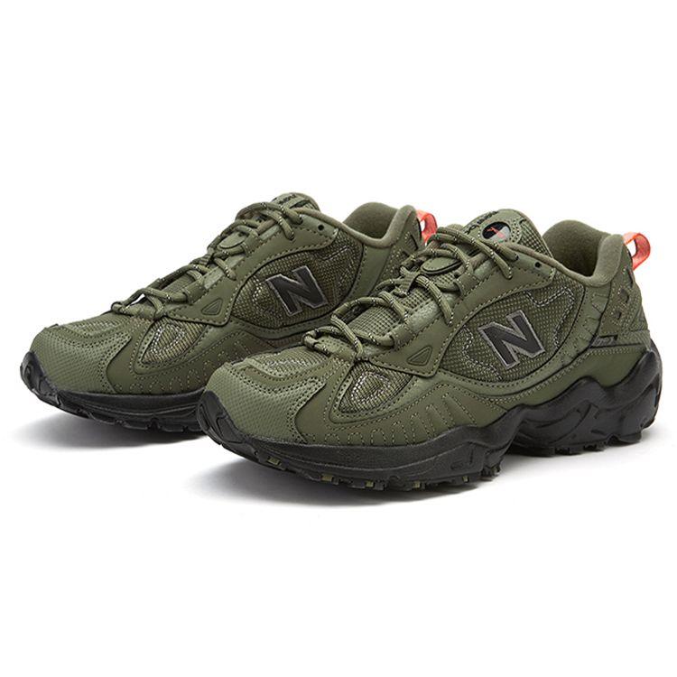New Balance NB 703 Pantofi Casual Confortabili cu Absorbție a Șocurilor, Antiderapanți, Durabili, Respirabili, cu Top Scund, Adidași Bărbați Verde Armată ML703NCA