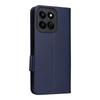 For Honor X7c 5G/X7c 4G/200 Smart 5G/Play 60 Plus 5G/Play 9T Case with Wrist Strap Litchi Texture PU Leather Wallet Phone Cover