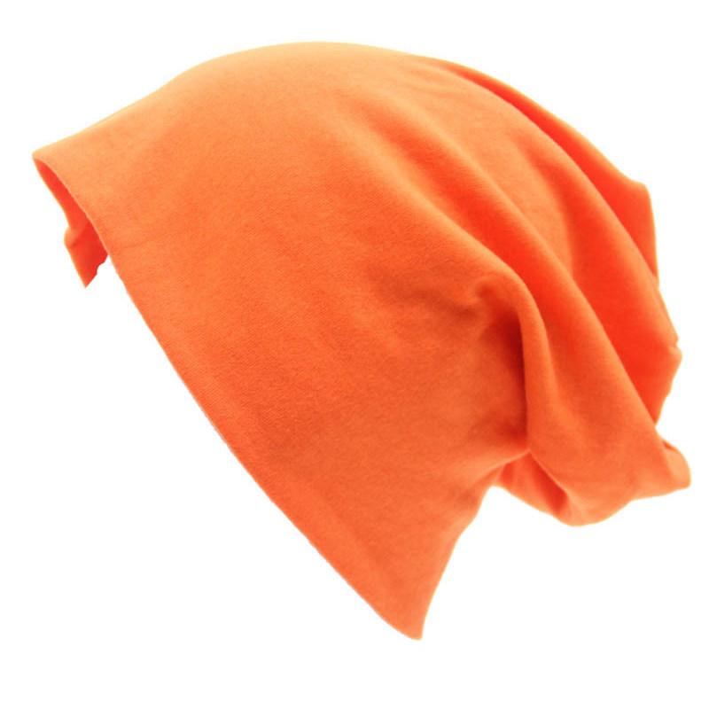 Women's Autumn Winter Pullover Sports Street Hip Hop Loose Knitted Cotton Hat KTY