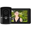 7 Inch LCD Wired Video Door Phone Intercom Doorbell App Remote Unlock Entry System