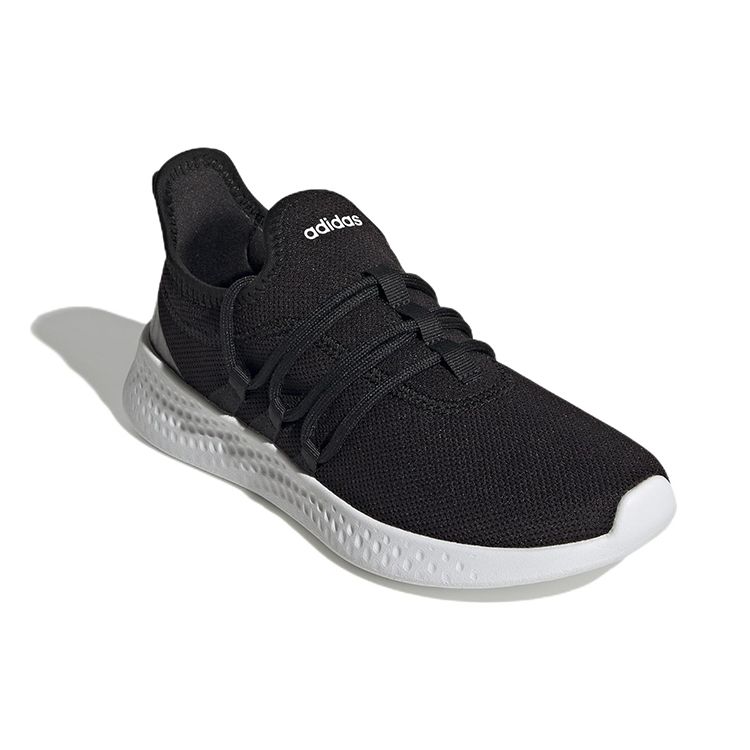 Adidas Neo Puremotion Adapt 2.0 Classic Daily Fabric Slip-Resistant Durable Breathable Low-Top Running Shoes Women Sneaker Black White GZ6355