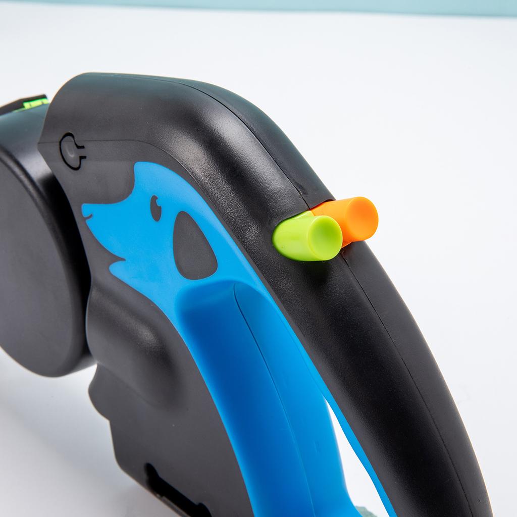 One To Two Pet Leash Automatic Retractable Leash USB Charging With Light Walking Leash Outdoor Dog Leash