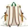 Travel Backpack Color Contrast Backpack Large Capacity Lightweight Student Schoolbag
