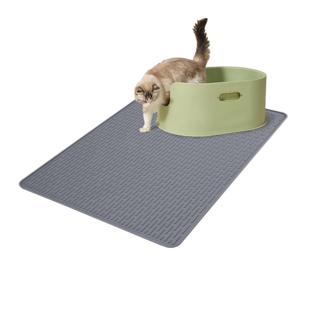 Extra Large Non-Slip Silicone Pet Mat - Cat Litter & Feeding Placemat