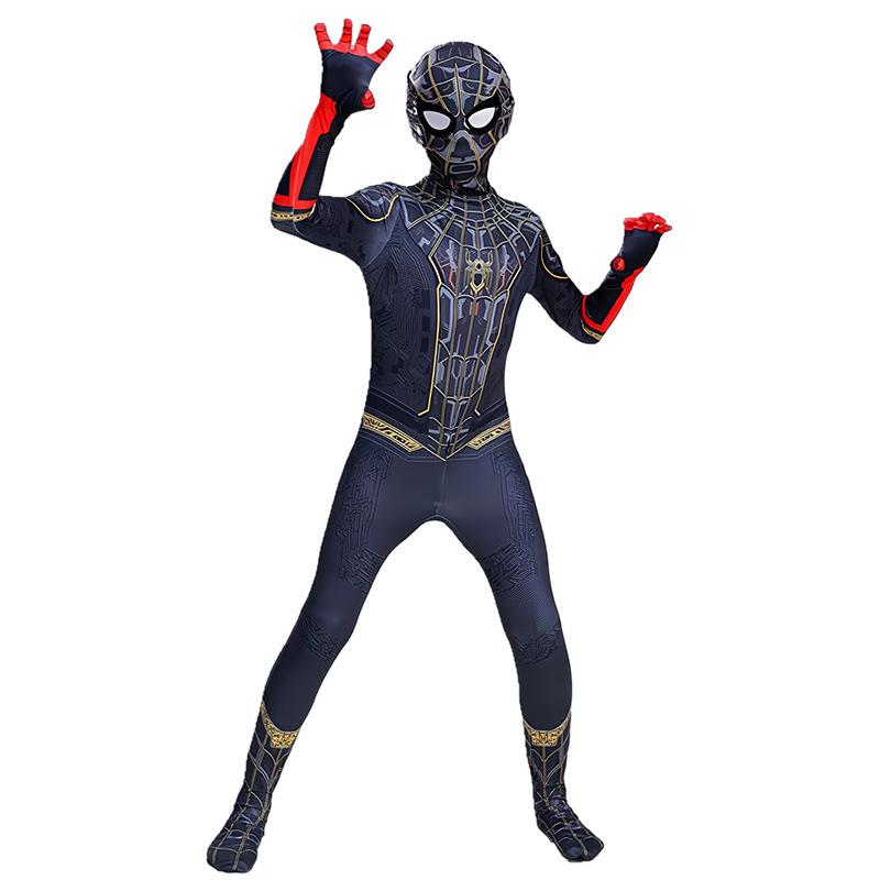 Costume Halloween Spider-Man Bodysuit Kids Miles Costume Heroes Expedition Cos Onesie
