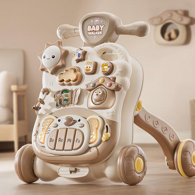 AoZhiJia 4-in-1 Baby Walker Activity Table