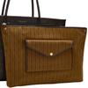 Tory Burch Perry Snap Fastening Detachable Zipper Small Bag Women Tote Bag Black Brown 174237-200