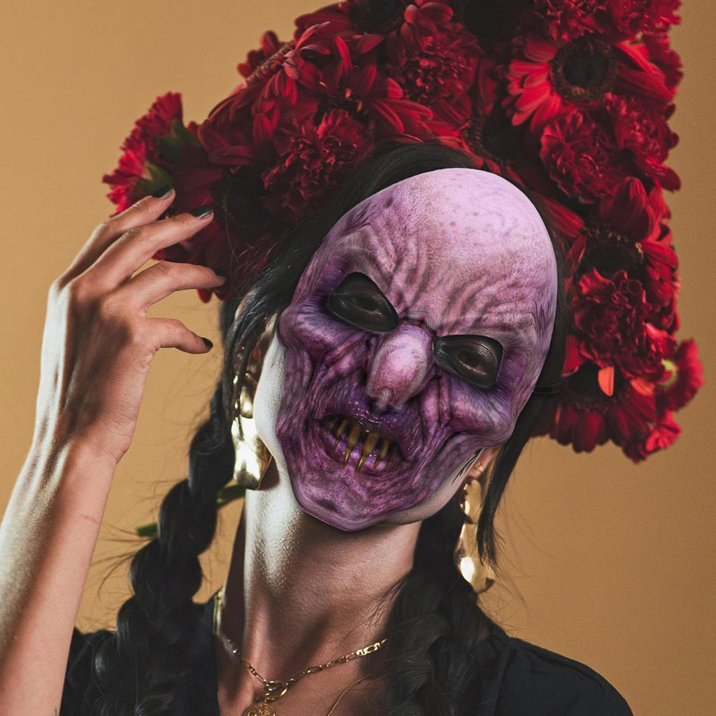 Halloween Skull Mask Creepy Scary Cosplay Party Mask Horror Design Costume Prop Lovely Masks Halloween Masks
