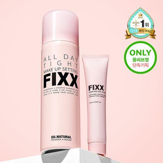 SONATURAL All Day Makeup Fixer 75ml (+15ml Gel Fixer)