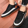 Fashion 2025 New Men Sneakers Fashion PU Leather Casual Shoes Street Skateboard Shoes Men Platform Vulcanized Shoes Tenis Masculino