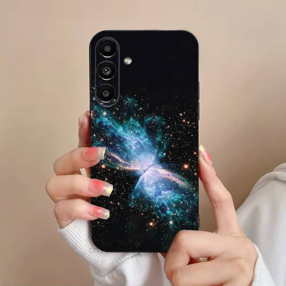 Earth Stars Space Phone Case For Samsung Galaxy S21 22 23 24 S25 Ultra PlusS20 FE S10 Plus  Cover Funda