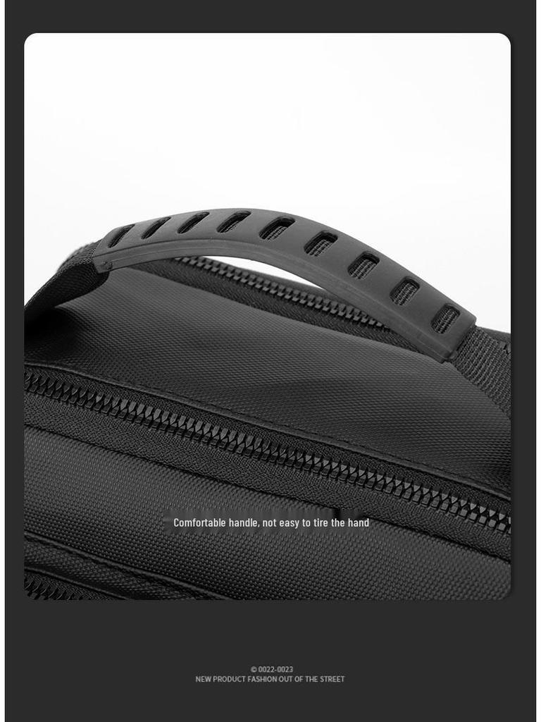 Trendy Men's Lightweight Crossbody Backpack - Casual Single Shoulder Messenger Bag