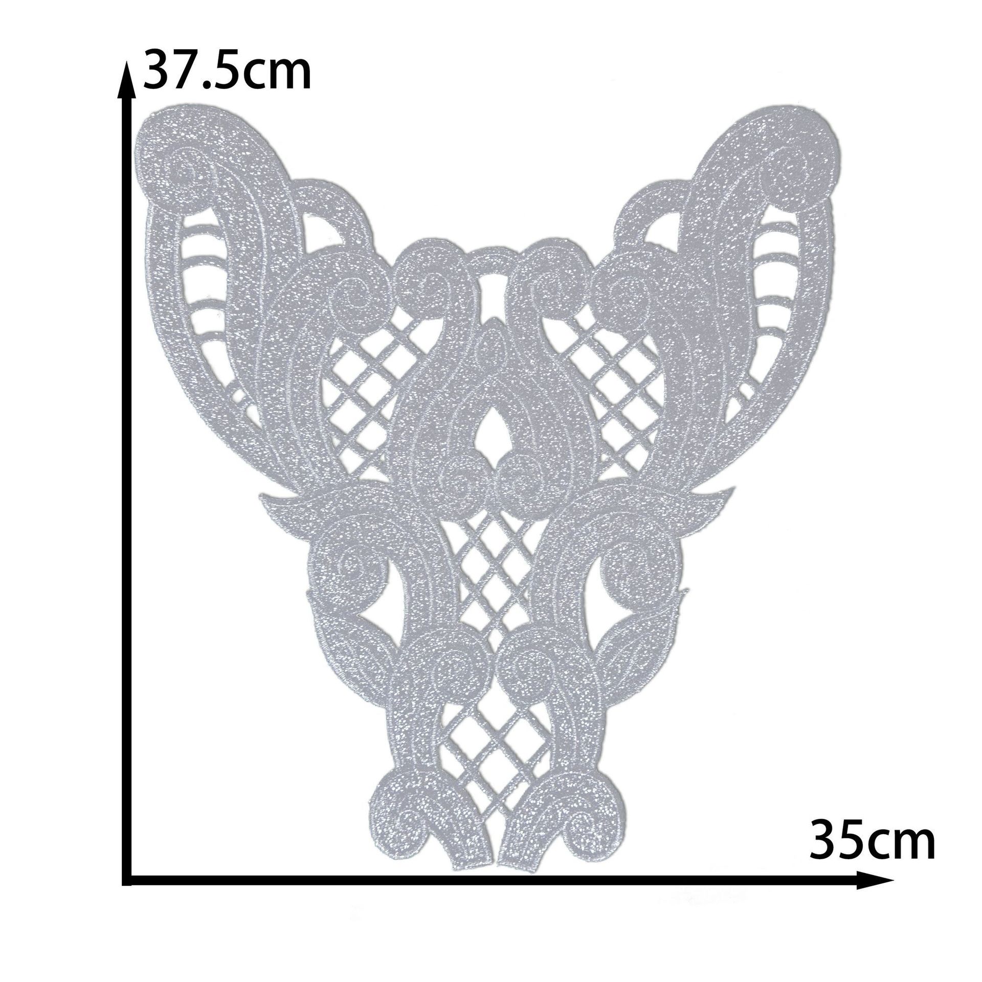 

Китайская одежда Вышивка Тканевая нашивка Горячее тиснение Костюм для исторической драмы Этническая одежда Горячий цветок Сделай сам Аксессуары ручной работы