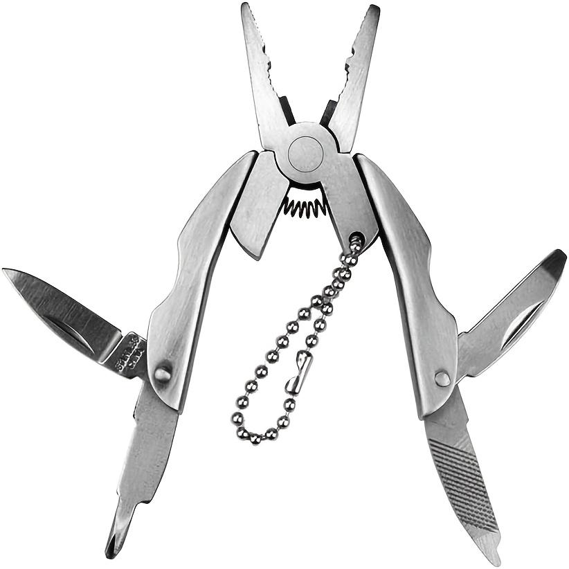 1PC Multi Functional Tool Pliers, Mini Multi-purpose Folding Pliers
