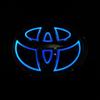 5D Car Front Grille Trunk Logo LED Light Retrofit for Toyota Corolla Reiz PRADO Yaris LANDCRUIS Camry Vios Highlander LVALON